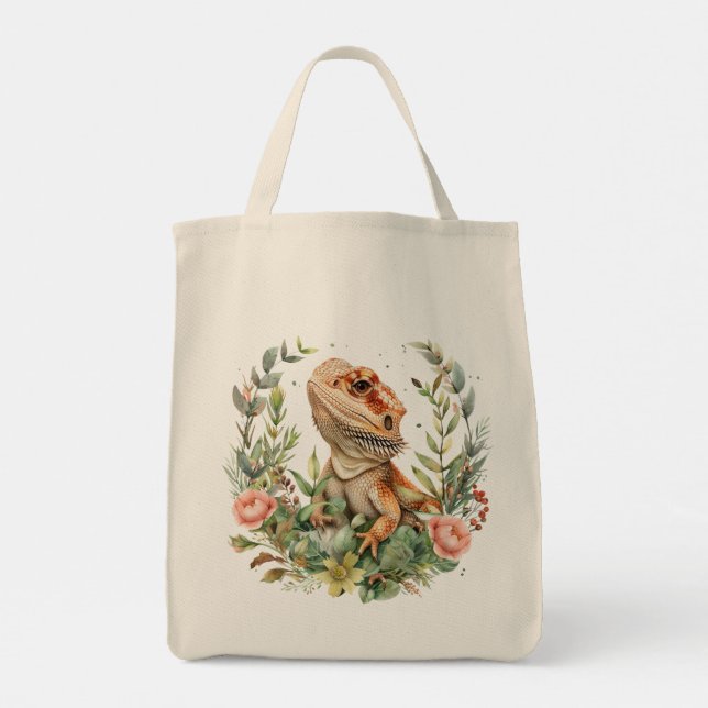 Bolsa Tote Saca de mão do Dragão Barbudo (Verso)