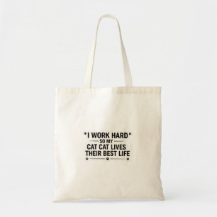 Bolsa Tote Saca de mão engraçado para amantes de gatos