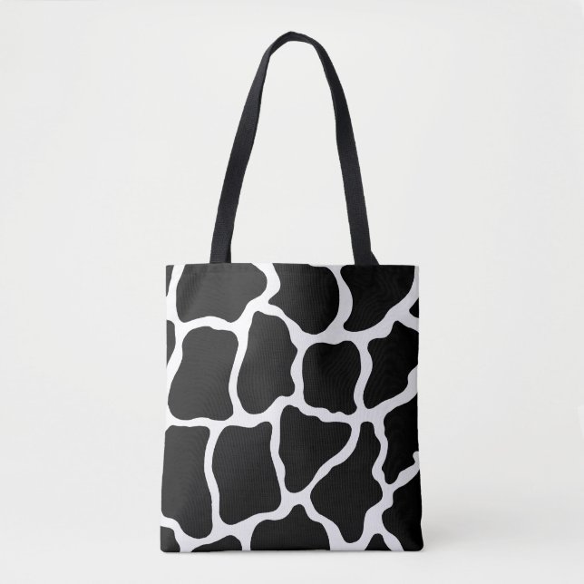 Bolsa Tote Saca de mão estampada com animais presente (Frente)