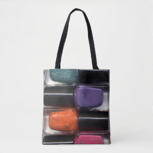 Bolsa Tote Saca de mão estampada com esmalte