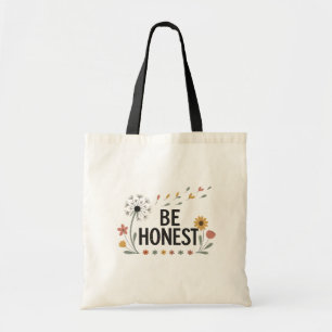 Bolsa Tote Saca de mão floral Be Honest Rosa Amarelo Verde Fl