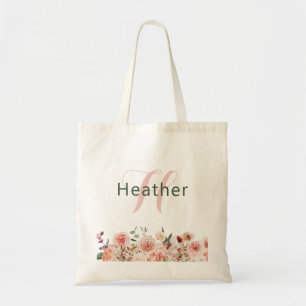 Bolsa Tote Saca de mão Floral Elegante