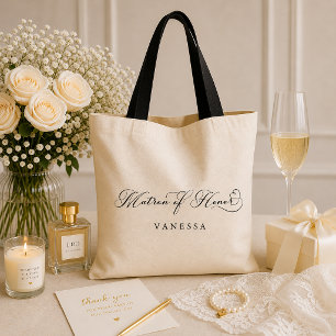 Bolsa Tote Saca de mão para Dama de Honra Personalizada para