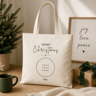 Bolsa Tote Saca de Natal Corporativo com Logotipo Personaliza