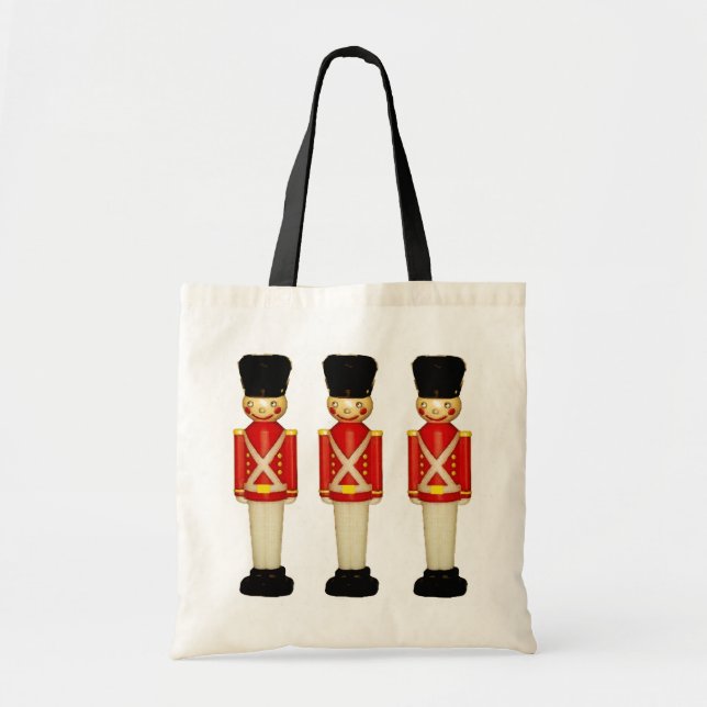 Bolsa Tote Saca de Natal Vintage Londres Inglaterra (Frente)