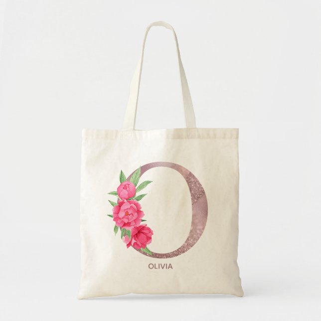 Bolsa Tote Saca de presente elegante para dama de honra com i (Frente)