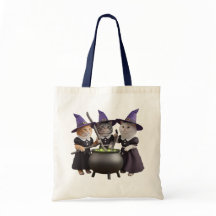 Saca de Trick-or-Treat de Gato Fofo
