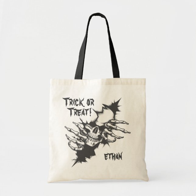 Bolsa Tote Saca de Truque ou Tratamento da Morte (Frente)