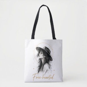 Bolsa Tote Saca do coração. Edição Especial em Algodão Boho