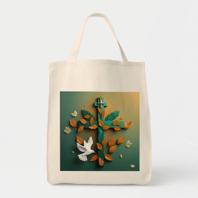 Bolsa Tote Saca Folha Fiel (Frente)