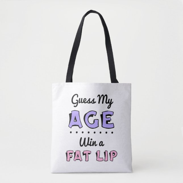 Bolsa Tote Saca Guess My Age (Frente)
