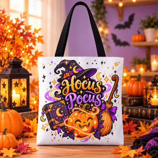 Bolsa Tote Saca Hocus Pocus de Bruxas de Halloween