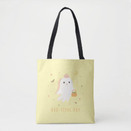 Bolsa Tote Saca Personalizada Dia Boo-tiful Fantasma Fofo