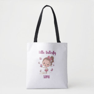 Bolsa Tote Saca Personalizada Menina Borboleta Fofa - Persona