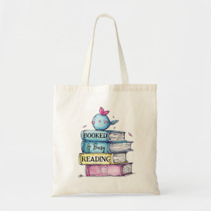 Bolsa Tote Saca Tote de Leitura Ocupada Introvertido Engraç