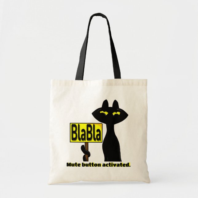 Bolsa Tote Saca Tote Divertida Bad Boogie - BlaBla (Frente)