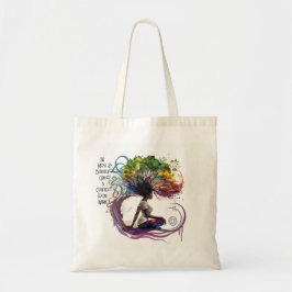 Bolsa Tote Saca Tote Inspirada na Mulher Criada por Dentro