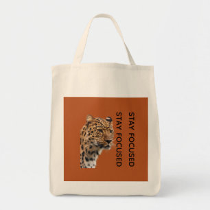 Bolsa Tote Saca Tote Motivacional Tigre Focado