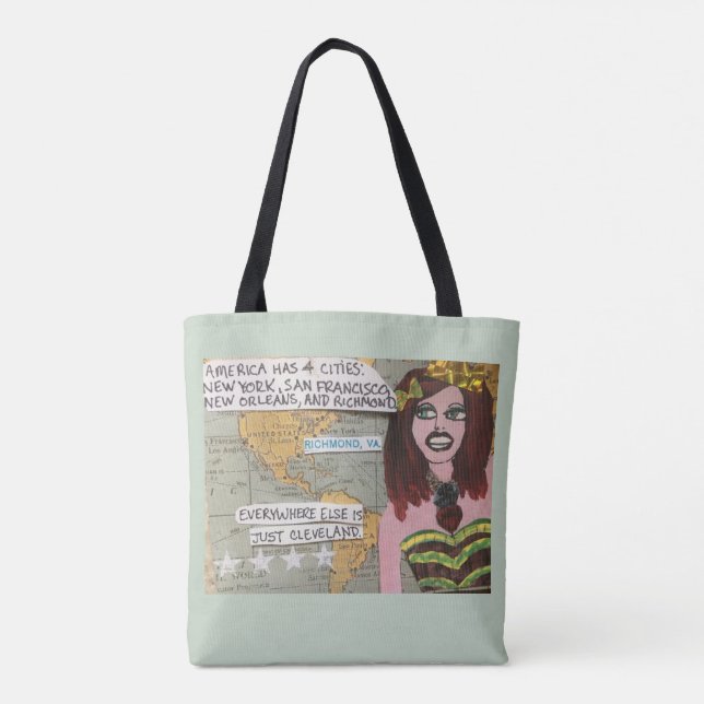 Bolsa Tote Saco, (Verso)