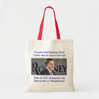 Saco 2012 da foto de Romney da eleição
