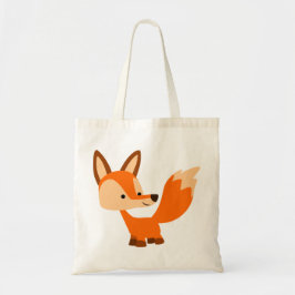 Bolsa Tote Saco amigável bonito do Fox dos desenhos animados