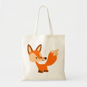 Bolsa Tote Saco amigável bonito do Fox dos desenhos animados