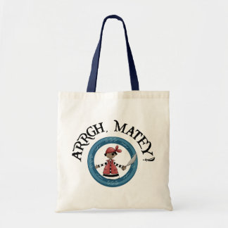 Bolsa Tote Saco amigo do menino do pirata de Arrgh
