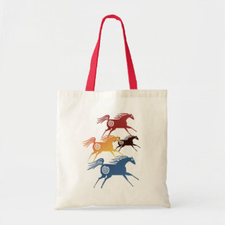 Bolsa Tote Saco antigo dos cavalos