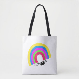 Bolsa Tote Saco arco-íris