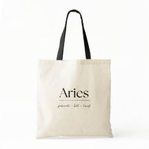Saco Aries Zodiac