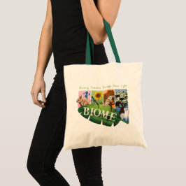Bolsa Tote Saco básico de estações de bioma