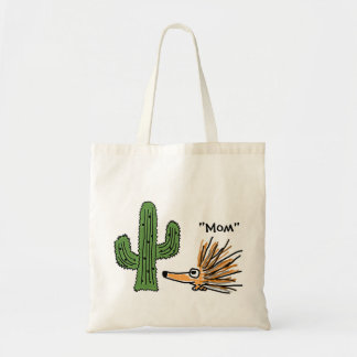 Bolsa Tote Saco BC- engraçado do porco- e do cacto
