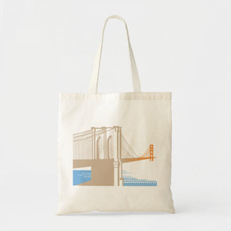 Bolsa Tote Saco Bicoastal da ponte