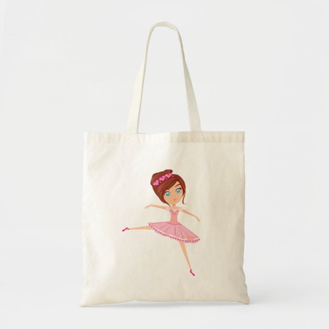 Bolsa Tote Saco bonito da bailarina (Frente)