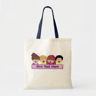 Bolsa Tote Saco bonito da guarda dos miúdos