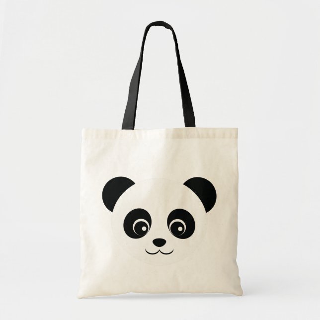 Bolsa Tote Saco bonito da panda (Frente)