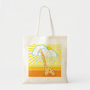 Bolsa Tote Saco bonito do girafa