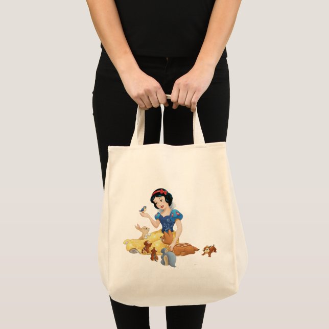 Bolsa Tote Saco Branca de Neve (Frente (produto))
