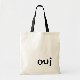 Bolsa Tote Saco Branco e Preto