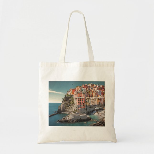 Bolsa Tote Saco Cinque Terre (5 terras d) (Frente)