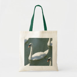 Bolsa Tote Saco - Cisnes a cores