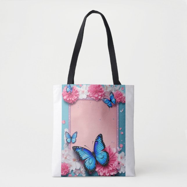 Bolsa Tote Saco Clássico Diário de Compras (Frente)