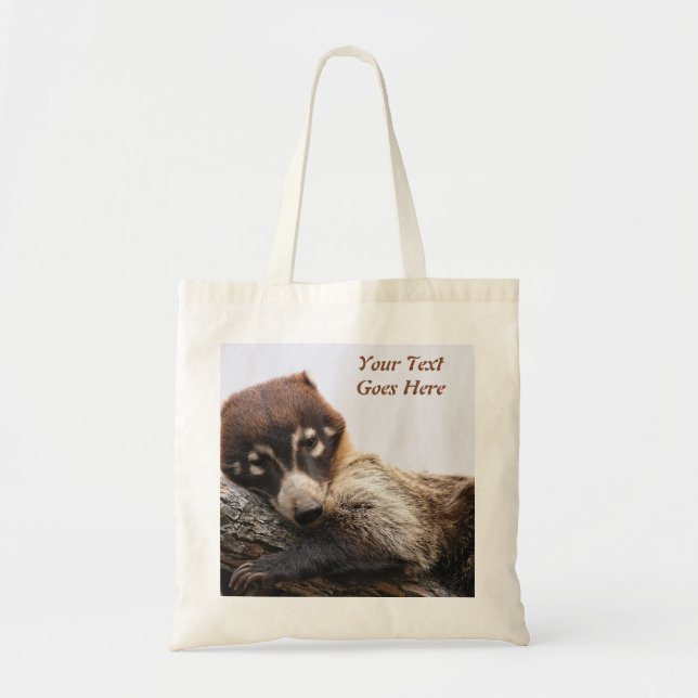 Bolsa Tote Saco: Coatimundi #4 (Orçamento) (Frente)