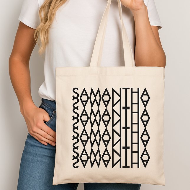 Bolsa Tote Saco com Nome Oculto, Presente Personalizado para  (personalized bridesmaid gift bag, bachelorette party tote, custom name tote bag, coworker tote bag,)