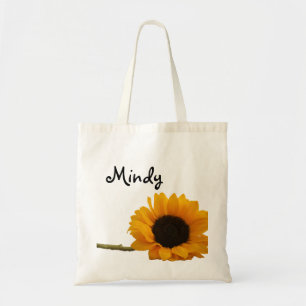 Bolsa Tote Saco conhecido feito sob encomenda do girassol