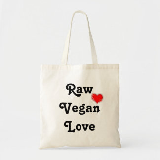 Bolsa Tote Saco cru do amor do Vegan