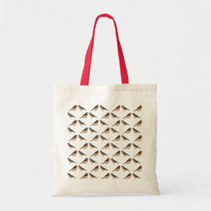 Bolsa Tote Saco da agitação do passarinho de zebra