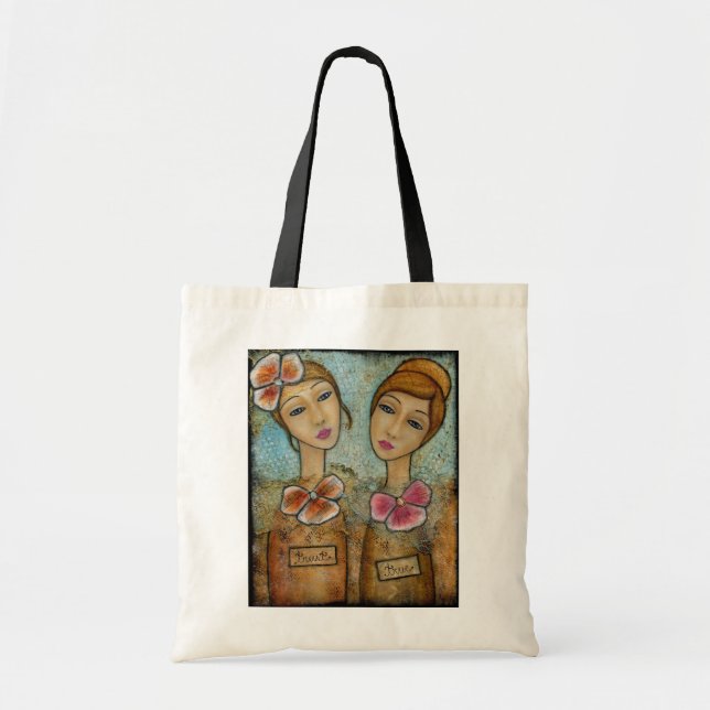 Bolsa Tote Saco da amizade (Frente)