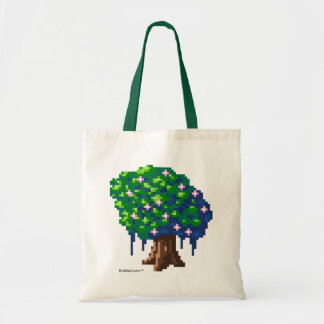 Bolsa Tote Saco da árvore do pixel