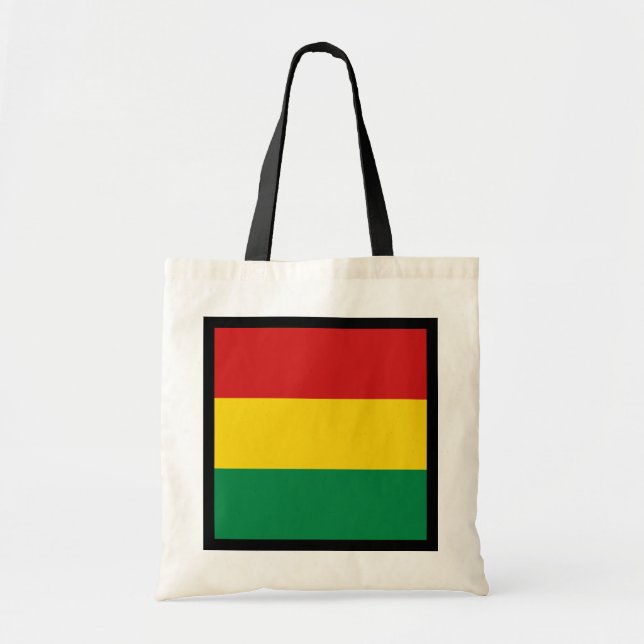 Bolsa Tote Saco da bandeira de Bolívia (Frente)